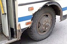 В Красноярске задержан международный автобус с неисправными тормозами
