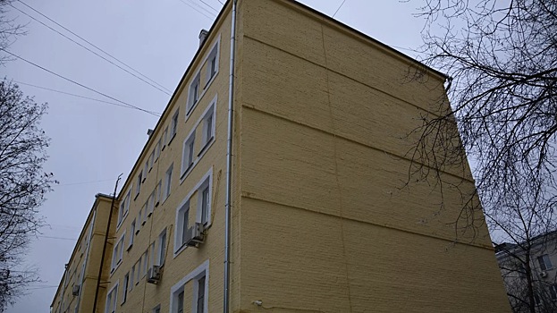 Конструктивистский дом отремонтировали в Пресненском районе