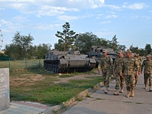 Аллея инженерной техники в Волжском впечатлила иностранных военных