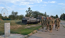 Аллея инженерной техники в Волжском впечатлила иностранных военных