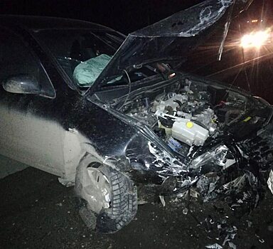 Водитель «семерки» превысил скорость и врезался в иномарку