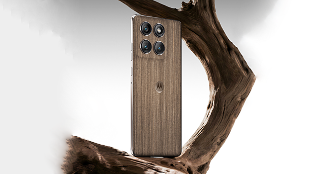 Для Китая сделали уникальный Motorola Edge 60 Pro с отделкой из дерева
