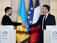 Зеленский анонсировал скорый визит Макрона на Украину