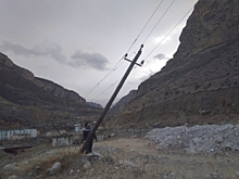 В Дагестане восстановили электроснабжение более 100 сел после урагана