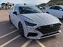 Обнародовано фото нового седана Hyundai Sonata N Line