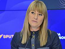 Журова оценила баннер украинских фанатов с горящим Кремлем