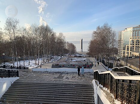 Реконструкция второй части спуска к набережной Ижевского пруда начнётся весной 2022 года