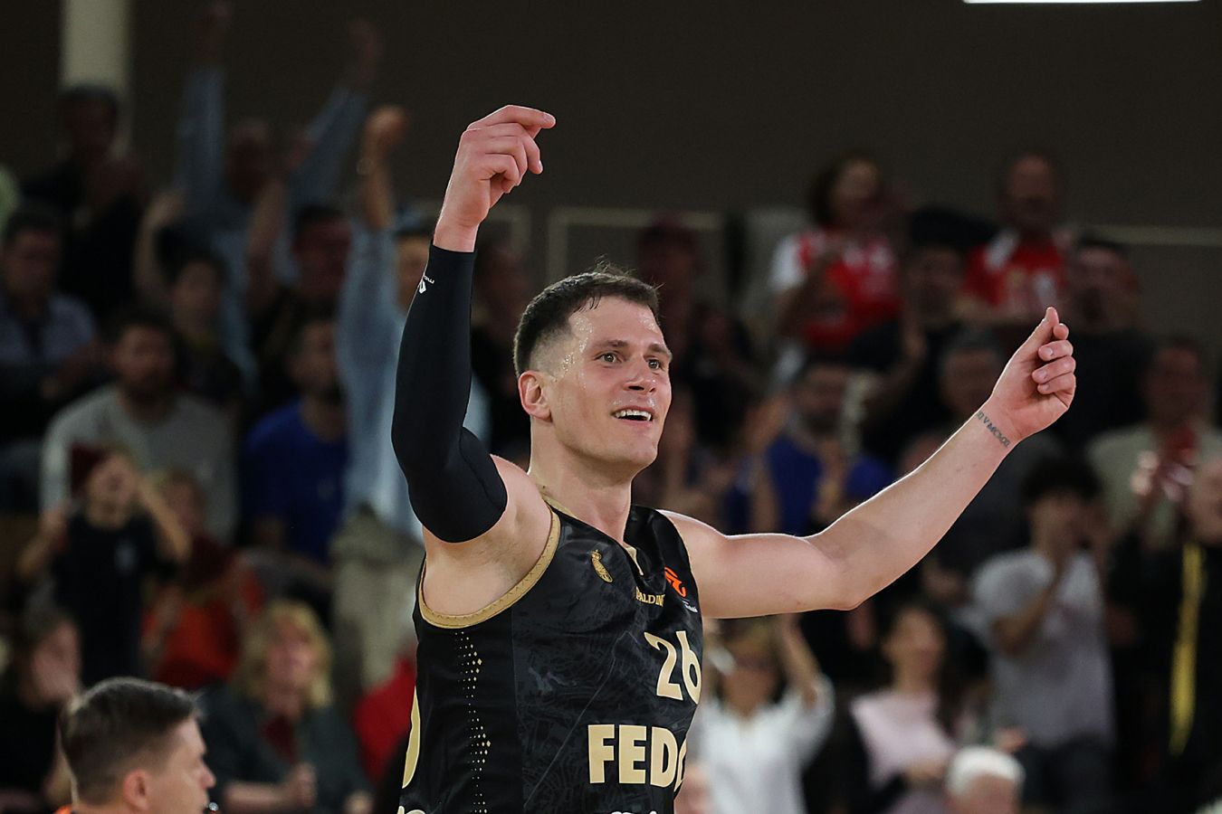 Защитник «Монако» Недович впервые за 12 лет карьеры в Евролиге вышел в плей-офф
