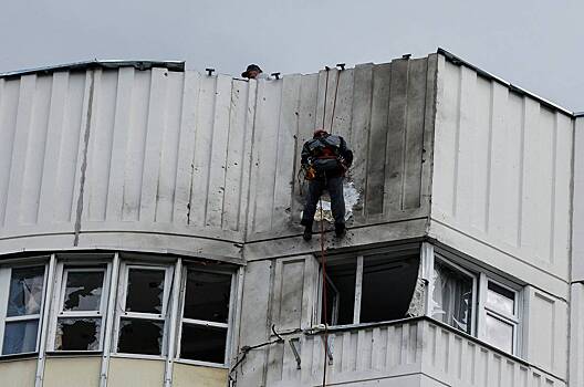 Названа возможная причина отсутствия взрывов при попадании БПЛА в дома в Москве