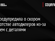 АЕБ предупредила о скором банкротстве автодилеров из-за проблем с деталями