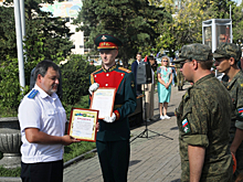 Более 70 учащихся военного учебного центра ДВГУПС вернулись в Хабаровск после стажировки на БАМе