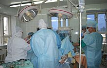 В Курганской областной больнице готовятся к ремонту операционной