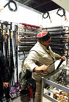 Русское казачество приняло участие в выставке «Клинок»