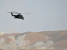 В Сирии при крушении военного вертолета погибли два человека