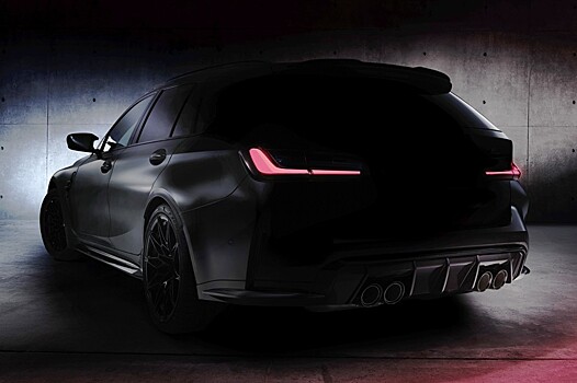 Спортивный универсал BMW M3 Touring: новый тизер и дата дебюта