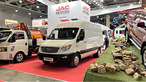 Компания JAC привезла в Россию конкурента ГАЗЕЛИ фургон SUNRAY
