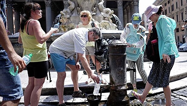 В Риме заканчивается питьевая вода