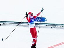 Виктор Золотов поздравил Александра Большунова с волевой победой в масс-старте