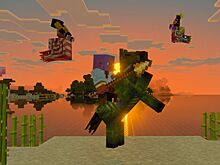 Для Minecraft вышел большой апдейт с копьями и новыми мобами