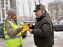 В 9-м микрорайоне прошла акция в честь прорыва блокады Ленинграда