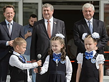 Под Воронежем открыли школу, построенную совместно с Белоруссией