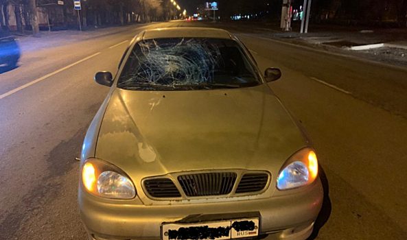 В Воронеже на улице Баррикадной водитель на Chevrolet Lanos сбил пешехода