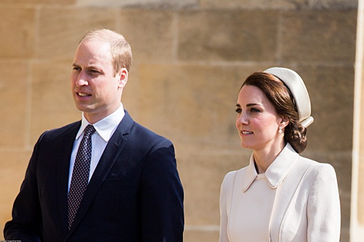 Кейт Миддлтон и принц Уильям посетили родительское собрание