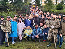 Курские судьи посадили розы и хосты в музее-усадьбе Фета
