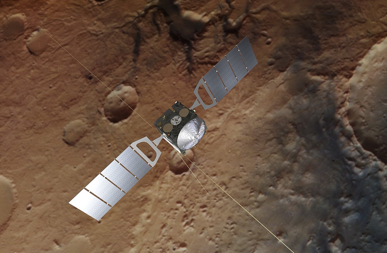 Орбитальный зонд Mars Express получил обновление — теперь на нем можно играть в Doom
