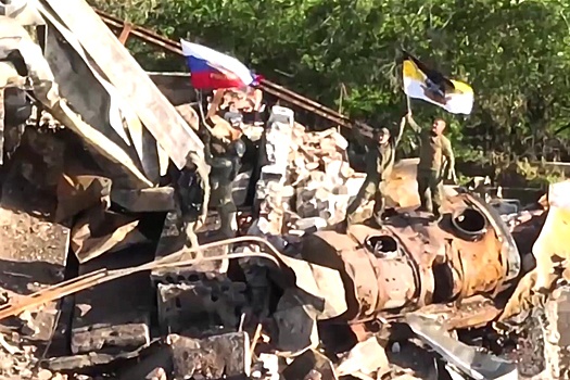 Российские войска начали наступление в Днепропетровской области