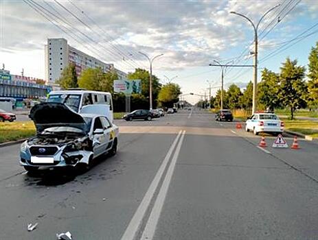Ребенок пострадал при столкновении Datsun и Lada Granta в Тольятти