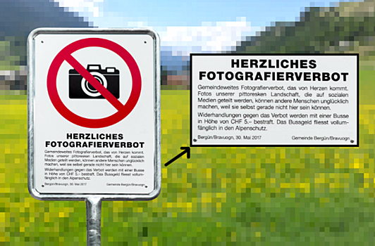 Швейцарскую деревню запретили снимать из-за слишком красивых видов