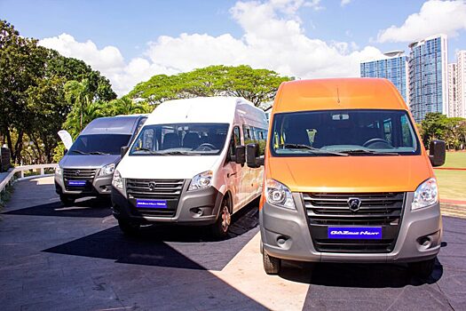 "Группа ГАЗ" начала продажи микроавтобусов "Газель Next" на Филиппинах