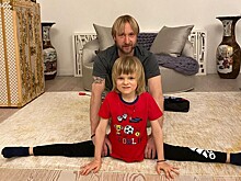8-летний сын Евгения Плющенко готовит новую программу на льду