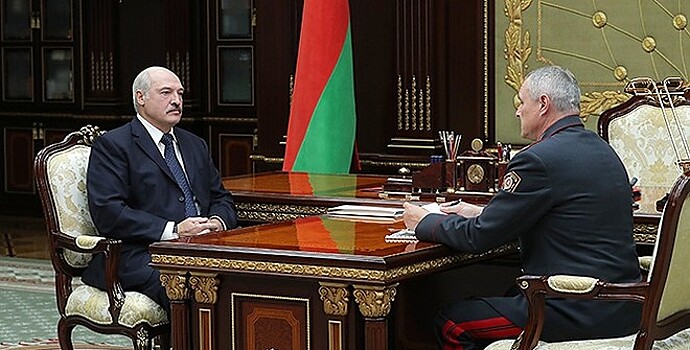 Лукашенко принял отставку главы МВД Белоруссии