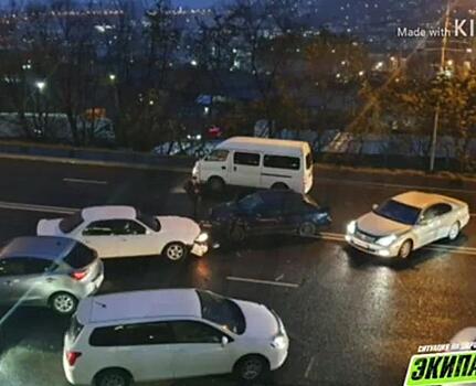 Самые мокрые ДТП прошедшей ночи: Владивосток пережил очередной ливень