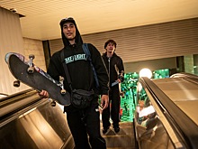 В московском метро на «Воробьевых Горах» прошли ночные соревнования по скейтбордингу в рамках фестиваля GST 2025