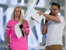 Сергей Лазарев и Лера Кудрявцева поцеловались перед журналистами