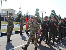 216 курян в запасе проходят военную подготовку