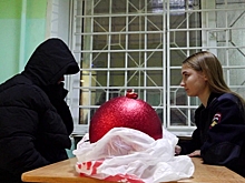 Задержан молодой житель Пензы, похитивший шар с новогодней елки возле торгового центра