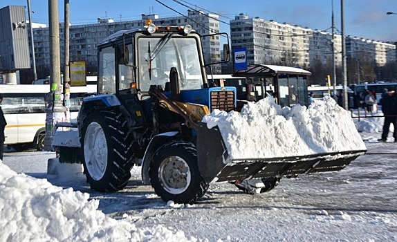 Территории городского округа Щербинка уберут после снегопада