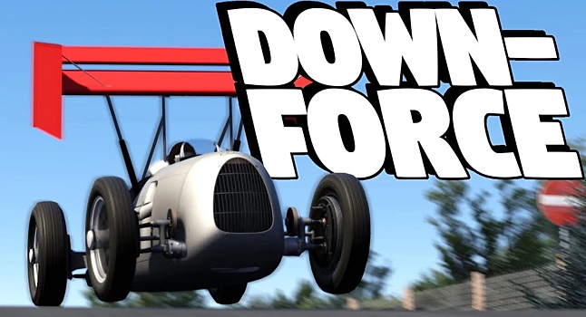 Что было бы, если б гоночные автомобили 1930-ых годов оснащались спойлером?