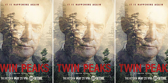 Showtime представил два новых постера к продолжению «Твин Пикса»