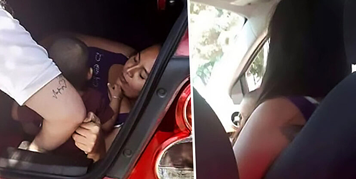 Ревнивая мексиканка спряталась в багажнике такси