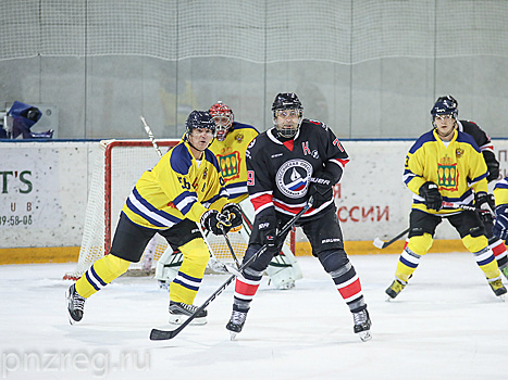 Команда «Российская пресса» обыграла в хоккей сборную пензенского правительства