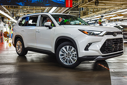 Началось производство большого Toyota Grand Highlander