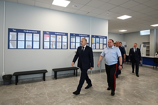 Мурат Кумпилов присутствовал на открытии нового здания паспортно-визовой службы