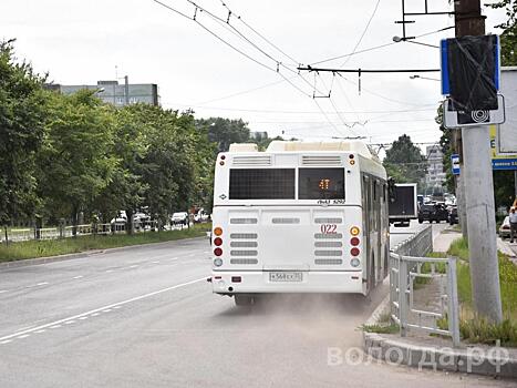 Выделенную полосу для общественного транспорта запустили в Вологде