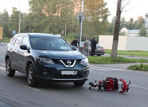 В Вологде годовалая девочка пострадала в ДТП на пешеходном переходе (ФОТО)