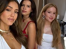 Джессика Альба трогательно поздравила дочерей с Национальным днем дочери